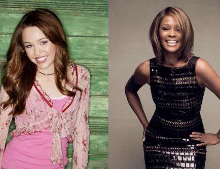 Miley Cyrus Vs Whitney Houston