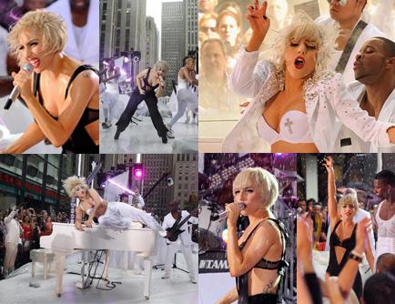 Lady GaGa live ακόμα και με βροχή