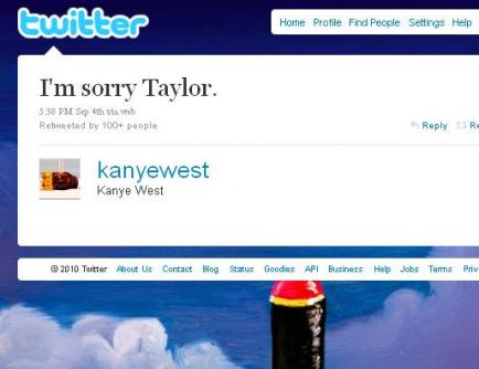 O Kanye West ζητάει δημoσίως συγνώμη στην Taylor Swift