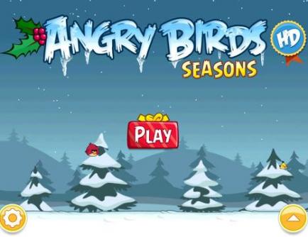 Χριστουγεννιάτικο Angry Birds