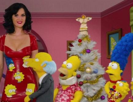 H Katy Perry στο ρεβεγιόν των… Simpsons!