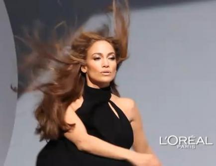 Η J-Lo στα γυρίσματα του νέας διαφήμισης της L’Oreal