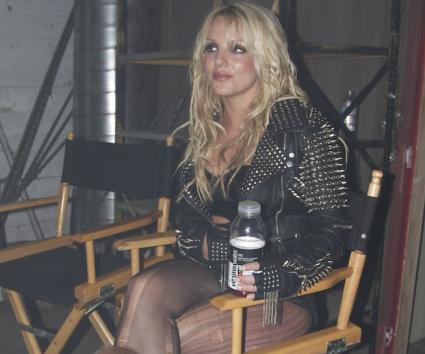 Η Britney στα γυρίσματα του νέου της video clip