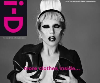 H φωτογράφιση της Lady Gaga για το περιοδικό i-D