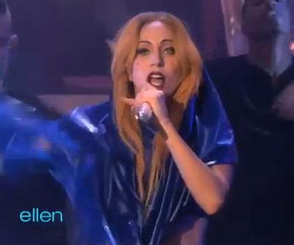 H εμφάνιση της Lady Gaga στην εκπομπή της Ellen DeGeneres!