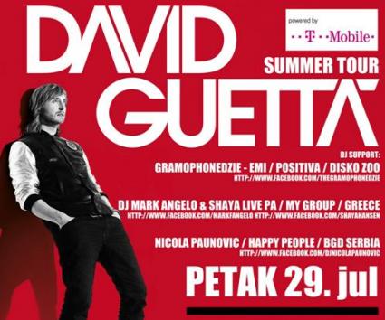 Mark Angelo & Shaya support act στον David Guetta!