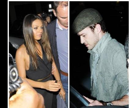 Timberlake & Mila Kunis