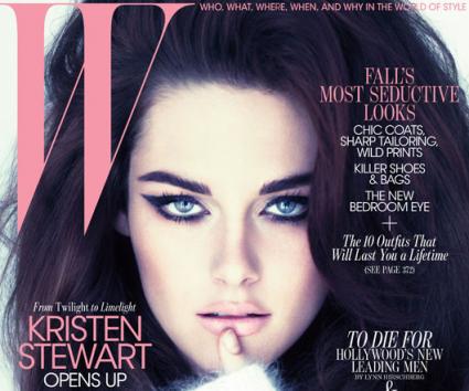 H Kristen Stewart (αγνώριστη) στο W magazine