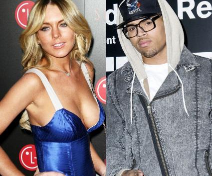 Η Lindsay Lohan “την έπεσε” στον Chris Brown!