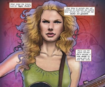 H Taylor Swift έγινε comic!