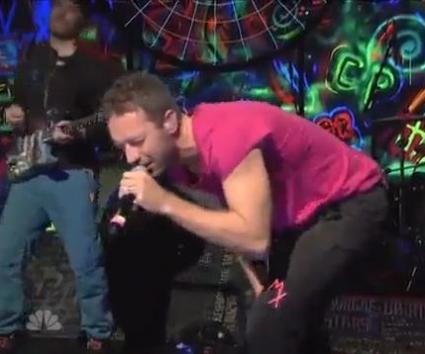 Οι Coldplay στο Saturday Night Live