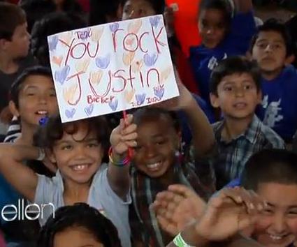 O Justin Bieber στο… σχολείο