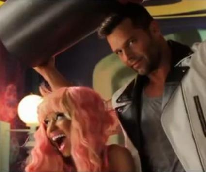 Behind-the-scenes με Ricky Martin & Nicki Minaj