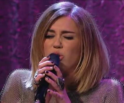 Η εμφάνιση της Miley Cyrus στο show του Jimmy Kimmel