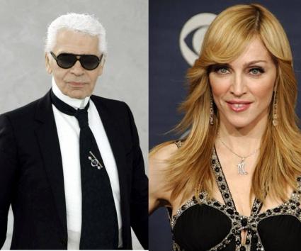H Madonna τα βάζει με τον Karl Lagerfeld.