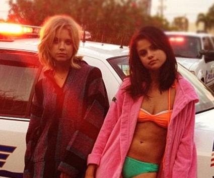 Στα γυρίσματα της Selena Gomez
