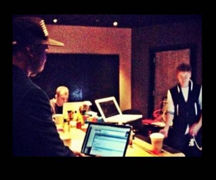 Kanye και Justin μαζί στο studio!