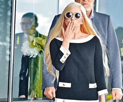 Η Lady Gaga στο Hong Kong