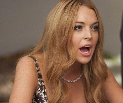 Η Lindsay Lohan  στο Glee.