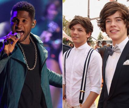 Usher και One Direction για το iTunes Festival 2012