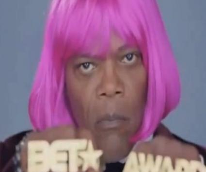 O Samuel L. Jackson παριστάνει τη Nicki Minaj!