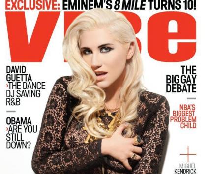Στο εξώφυλλο του Vibe και του Billboard η Ke$ha