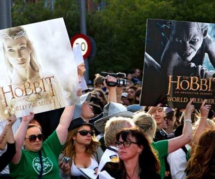 Χιλιάδες κόσμος στην πρεμιέρα του Hobbit