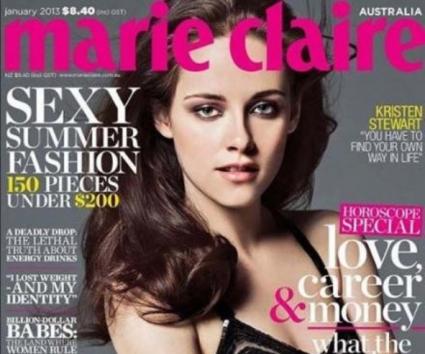 Στο εξώφυλλο του Marie Claire η Kristen Stewart