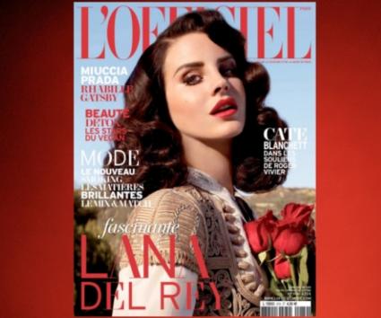 Στο εξώφυλλο του L’Officiel η Lana Del Rey