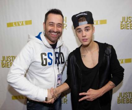 Ο Θέμης Γεωργαντάς συνάντησε τον Justin Bieber!
