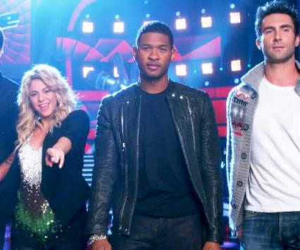 Shakira, Usher και Adam Levine διασκευάζουν Beatles