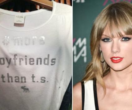 Απέσυρε προσβλητικό μπλουζάκι για την Taylor Swift ο οίκος Abercrombie & Fitch
