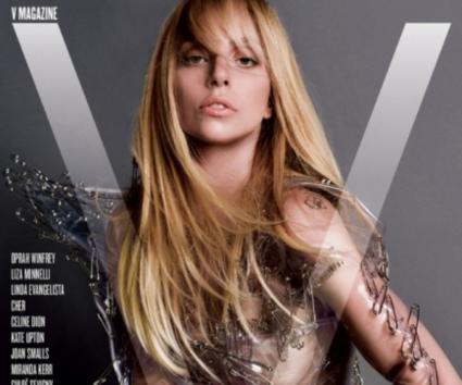 Στο εξώφυλλο του περιοδικού V η Lady Gaga