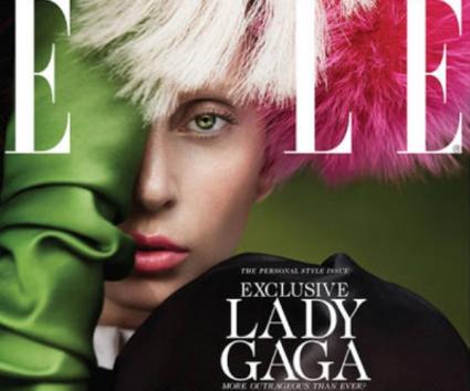 Στο εξώφυλλο του Elle η Lady Gaga