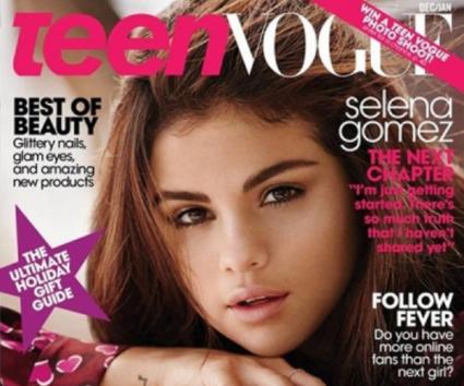 Στο εξώφυλλο του Teen Vogue η Selena Gomez