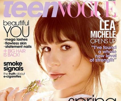 Για το περιοδικό Teen Vogue φωτογραφήθηκε η Lea Michele