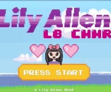 Η Lily Allen σε ηλεκτρονικό παιχνίδι!