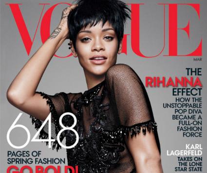 Στο εξώφυλλο της Vogue η Rihanna