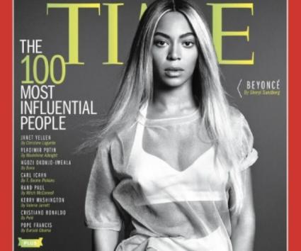 Στο εξώφυλλο του περιοδικού Time η Beyonce