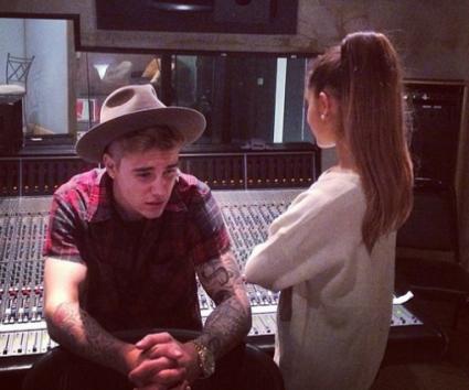 Μαζί στο στούντιο Justin Bieber – Ariana Grande