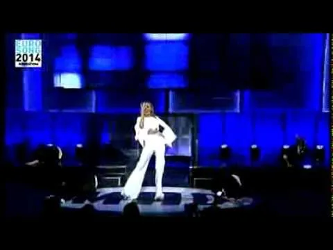 Η Tamta στη σκηνή του Eurosong 2014
