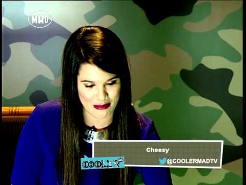 Η Φωτεινή σε τηλεοπτικό πλατό της εκπομπής COOL.E.R του MAD TV.