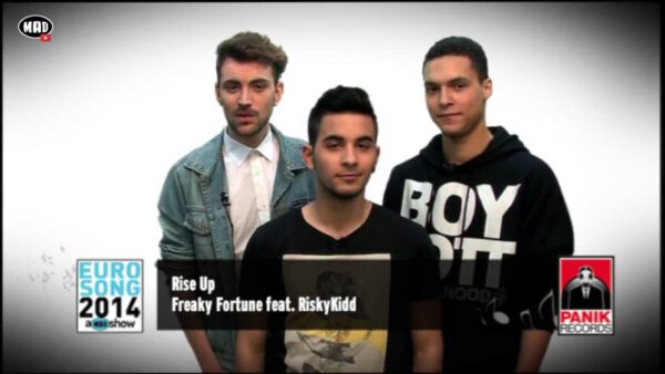 Freaky Fortune “Rise Up” (intro Eurosong 2014)