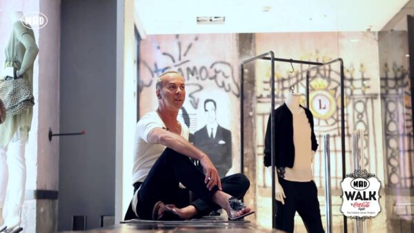 Λάκης Γαβαλάς – MadWalk by Coca-Cola light, The TAG Series