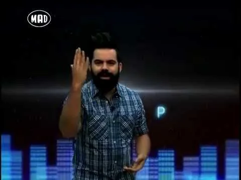 Ο Fran στο πλατό της εκπομπής Party Nation του MAD TV.