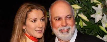 Η Celine Dion και ο René Angélil σε κοινή τους εμφάνιση.