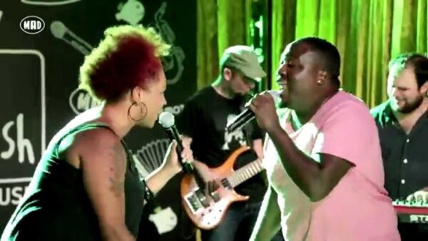 Idra Kayne & Jerome / Red Hot Chili Peppers Higher Ground (Jumping Fish Studio 25/7/14)