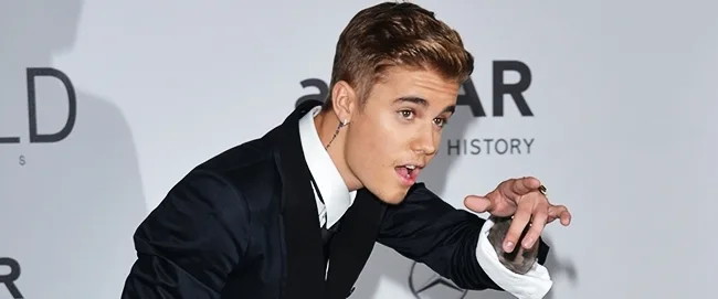 Ο Justin Bieber σε επίσημη εκδήλωση
