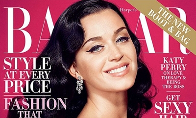 Για το περιοδικό Harper’s Bazaar φωτογραφήθηκε η Katy Perry