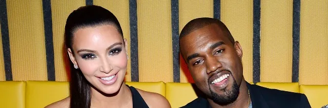 Η Kim Kardashian και ο Kanye West στα εγκαίνια του εστιατορίου RYU στη Νέα Υόρκη.